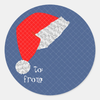 クリスマスプレゼント'to from from'ラベルのシール ラウンドシール