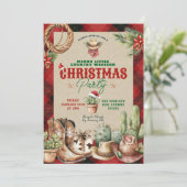 クリスマスプレッドウェスタンクリスマスパーティー 招待状 (スタンド正面)