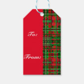 クリスマスプレッドギフトラベル ギフトタグ (正面)
