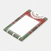 クリスマスプレッドグリーンレッドレースイニシャル事業 ポストイット (アングル)