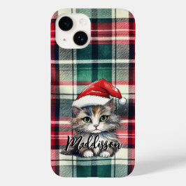 クリスマスプレッドサンタキャットの名前 Case-Mate iPhone 14ケース