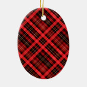 クリスマスプレッドパターンキーチェーンボトルオープナー セラミックオーナメント (裏面)