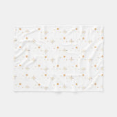 クリスマスプレッドパターンフリースブランケット フリースブランケット (正面(横))