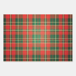 クリスマスプレッドパターン ラッピングペーパーシート