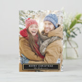 クリスマスプレッドフォトカード シーズンカード (スタンド正面)