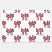 クリスマスプレッドボウチャイノワジェリートピアリーツリー ラッピングペーパーシート (正面2)