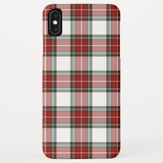 クリスマスプレッドレッドタータンチェックチェックiPhoneカバーケース Case-Mate iPhoneケース (裏面)