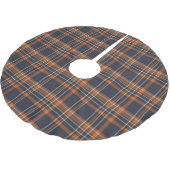 クリスマスプレドのブラシ付きポリエステルのツリースカート ブラッシュドポリエステルツリースカート (アングル)