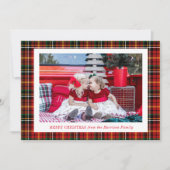 クリスマスプレドの写真 シーズンカード (正面)