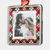 クリスマスプレドの写真 メタルオーナメント (左)