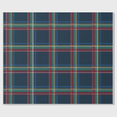 クリスマスプレドクラシックシンプルカラフル休日 ラッピングペーパー (フラット)