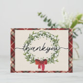 クリスマスプレドサンキューカード サンキューカード (スタンド正面)