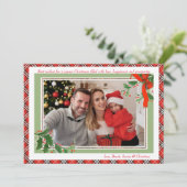 クリスマスプレドフォトホリデーカード シーズンカード (スタンド正面)