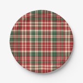 クリスマスプレド01-紙プレート ペーパープレート (正面)