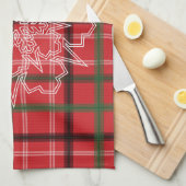 クリスマスプレド キッチンタオル (四つ折り)