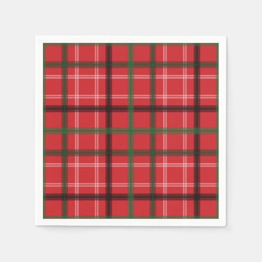 クリスマスプレド スタンダードカクテルナプキン (正面)