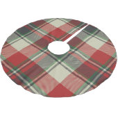 クリスマスプレド ブラッシュドポリエステルツリースカート (アングル)