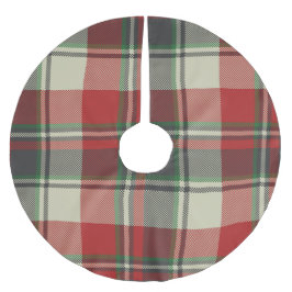 クリスマスプレド ブラッシュドポリエステルツリースカート