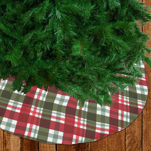 クリスマスプレド ブラッシュドポリエステルツリースカート