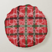 クリスマスプレド ラウンドクッション (裏面)