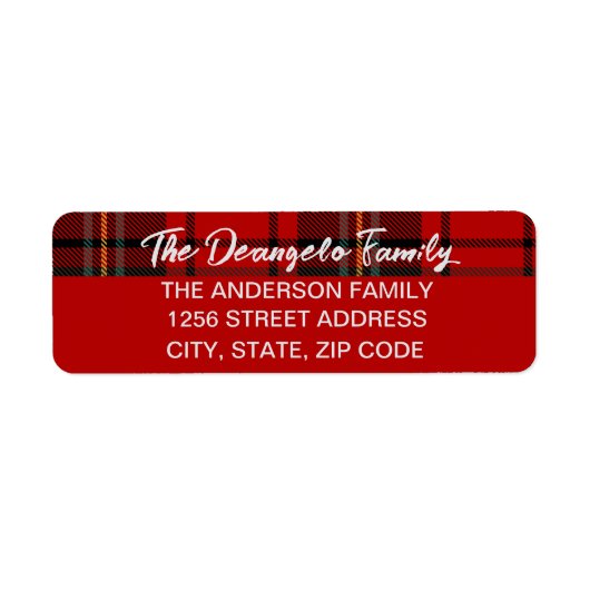 クリスマスプレド ラベル (正面)