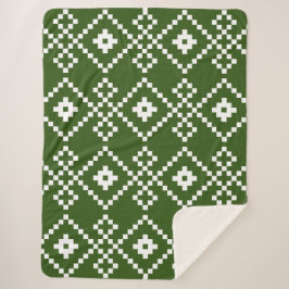 クリスマスプレーンのセーター シェルパブランケット