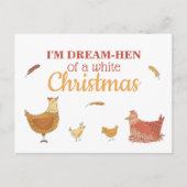 クリスマスプンチキンホリデーポストカード シーズンポストカード (正面)
