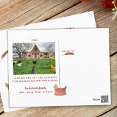 クリスマスプンチキンホリデーポストカード シーズンポストカード