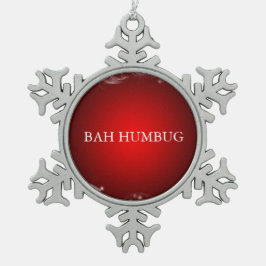 クリスマスプーターオーナメント スノーフレークピューターオーナメント