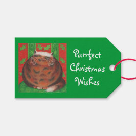 クリスマスプードクリスマスウィッシュギフトラベル緑 ギフトタグ