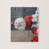 クリスマスプードルドグジグソーパズル ジグソーパズル (縦)