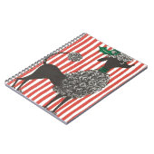 クリスマスプードル ノートブック (左側)