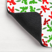 クリスマスプードル マウスパッド (コーナー)