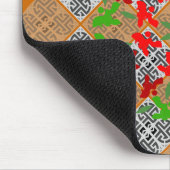 クリスマスプードル マウスパッド (コーナー)