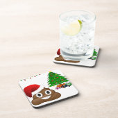 クリスマスプー絵文字 コースター (右側)