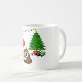 クリスマスプー絵文字 コーヒーマグカップ (正面右)