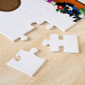 クリスマスプー絵文字 ジグソーパズル (側面)