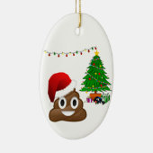 クリスマスプー絵文字 セラミックオーナメント (右)
