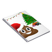 クリスマスプー絵文字 ノートブック (右側)