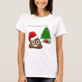 クリスマスプー絵文字 Tシャツ (正面)