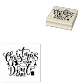 クリスマスヘア気にがない ラバースタンプ (押印)