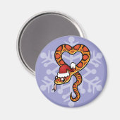 クリスマスヘビ マグネット (正面/裏面)