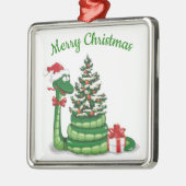 クリスマスヘビ メタルオーナメント (左)