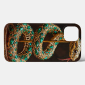 クリスマスヘビ Case-Mate iPhoneケース (裏面 (横))