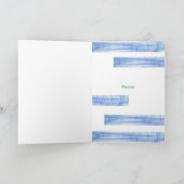 クリスマスヘラルドエンジェル平和 カード (内部)