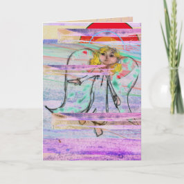 クリスマスヘラルドエンジェル平和 カード