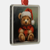 クリスマスベアオーナメント メタルオーナメント (右)