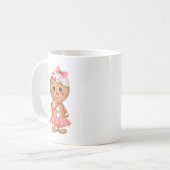 クリスマスベアーコーヒーマグデザイン コーヒーマグカップ (正面左)