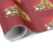 クリスマスベアーズ ラッピングペーパー (ロールコーナー)