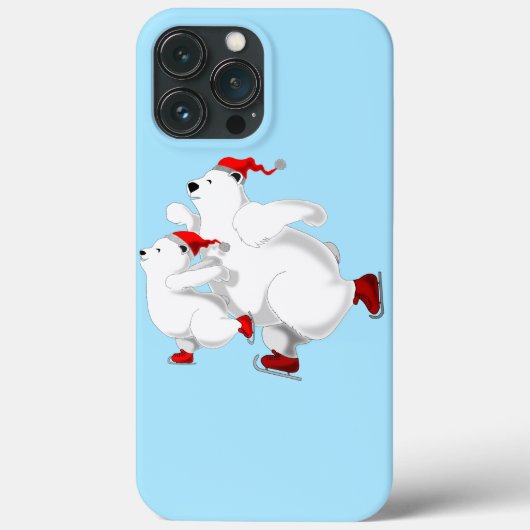 クリスマスベアーズiPhoneケース Case-Mate iPhoneケース (裏面)